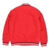 Bomber acolchoado básico Tamanhos asiáticos “Vermelho”