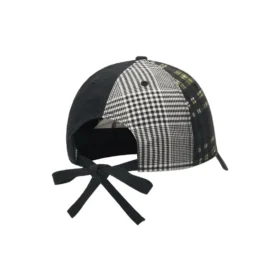 Boné Chuck Taylor All Star Patch Plaid “Preto”