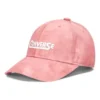Boné de basebol com efeito desbotado “Terracotta Pink”