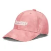 Boné de basebol com efeito desbotado “Terracotta Pink”