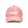 Boné de basebol com efeito desbotado “Terracotta Pink”
