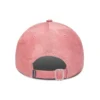 Boné de basebol com efeito desbotado “Terracotta Pink”