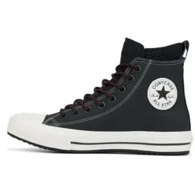 Bota Chuck Taylor All Star High em Nubuck “Preto”