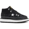Bota com forro polar One Star Sola grossa Preto Branco