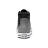 Bota de cano alto Chuck Taylor All Star em couro PC cinzenta “Gray White”