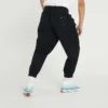 Calças casuais Converse para homem, de cor sólida, com cadarços, pretas