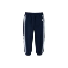 Calças de tecido Tamanhos asiáticos “Navy White”
