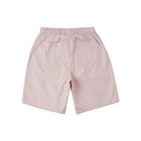 Calções clássicos de comprimento médio em tecido, tamanhos asiáticos “Pink Sage”