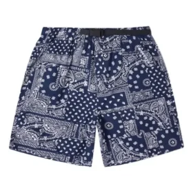 Calções com padrão Paisley Tamanhos asiáticos “Navy”