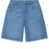 Calções de ganga Tamanhos asiáticos “Light Blue Wash”