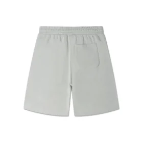 Calções de malha polar Go-To com bordado de estrela em ziguezague, corte padrão, tamanhos asiáticos “Cinza” Calções de malha polar Go-To com bordado de estrela em ziguezague, corte padrão, tamanhos asiáticos “Cinza”