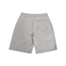 Calções de malha polar Go-To com bordado de estrela em ziguezague, corte padrão, tamanhos asiáticos “Cinza” Calções de malha polar Go-To com bordado de estrela em ziguezague, corte padrão, tamanhos asiáticos “Cinza”