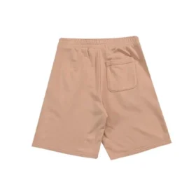 Calções de moletão com patch Go-To Sneaker, tamanho asiático “Beige” Calções de moletão com patch Go-To Sneaker, tamanho asiático “Beige”