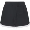 Calções Retro Knit 9″ Tamanhos asiáticos “Preto”