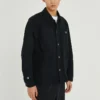Camisa casual de manga comprida Converse SS22 Cargo para homem, preta, outono
