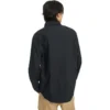Camisa de manga comprida com botões em tecido Tamanhos asiáticos “Preto”
