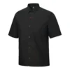Camisa de manga curta com bolsos Tamanhos asiáticos “Preto”
