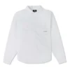 Camisa Oxford com botões Tamanhos asiáticos “Branco”