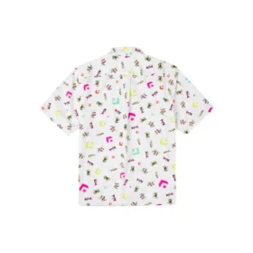 Camisa Park Gym com estampado integral Tamanhos asiáticos “Branco”