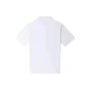 Camisa polo com patch de sapato Tamanhos asiáticos “Branco”