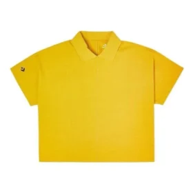 Camisa polo de manga curta Shapes Tamanhos asiáticos “Amarelo”