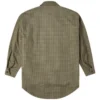 Camisa Tecida Oversized com Bolsos Tamanhos Asiáticos “Verde Azeitona”