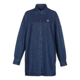 Camisa Tecida Utilitária Tamanhos Asiáticos “Azul”