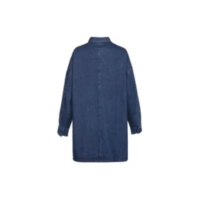 Camisa Tecida Utilitária Tamanhos Asiáticos “Azul”