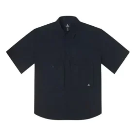 Camisa utilitária com logótipo Tamanhos asiáticos “Preto”