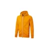 Camisas com capuz desportivas casuais com fecho completo Unissexo Laranja