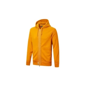 Camisas com capuz desportivas casuais com fecho completo Unissexo Laranja Camisas com capuz desportivas casuais com fecho completo Unissexo Laranja