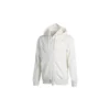 Camisas com capuz desportivas e casuais com fecho completo Unissexo Branco