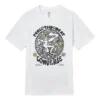 Camiseta Abstract Dance Tamanhos asiáticos “Branco”