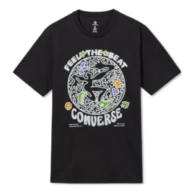 Camiseta Abstract Dance Tamanhos asiáticos “Preto”