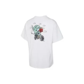 Camiseta Biking World Tamanhos asiáticos “Branco”