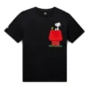 Camiseta com bolso Converse x Peanuts Tamanhos asiáticos “Black”