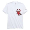 Camiseta com bolso e estampado Converse x Keith Haring – Tamanhos asiáticos “Branca”