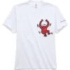 Camiseta com bolso e estampado Converse x Keith Haring – Tamanhos asiáticos “Branca”
