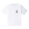 Camiseta com Bolso Fruit Patch Tamanhos Asiáticos “Branco”