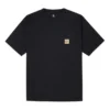 Camiseta com bolso Tamanhos asiáticos “Preto”