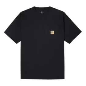 Camiseta com bolso Tamanhos asiáticos “Preto”