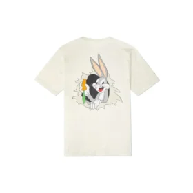 Camiseta com estampa Converse x Bugs Bunny Tamanhos asiáticos “Branco” Camiseta com estampa Converse x Bugs Bunny Tamanhos asiáticos “Branco”