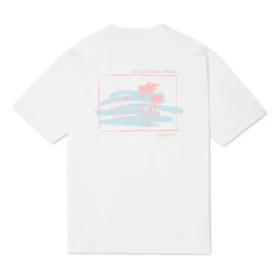 Camiseta com estampa de surf para atividades de verão Tamanhos asiáticos “Branco” Camiseta com estampa de surf para atividades de verão Tamanhos asiáticos “Branco”