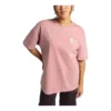 Camiseta com estampa floral Tamanhos asiáticos “Rosa”
