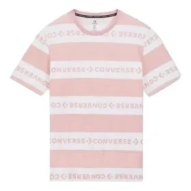 Camiseta com logotipo Wordmark Tamanhos asiáticos “Rosa” Camiseta com logotipo Wordmark Tamanhos asiáticos “Rosa”