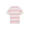Camiseta com logotipo Wordmark Tamanhos asiáticos “Rosa”