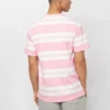 Camiseta com logotipo Wordmark Tamanhos asiáticos “Rosa”