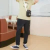 Camiseta com patch Chuck Tamanhos asiáticos “Olive Aura”