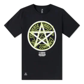Camiseta Converse x NEIGHBORHOOD Tamanhos asiáticos “Preto” Camiseta Converse x NEIGHBORHOOD Tamanhos asiáticos “Preto”