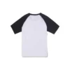 Camiseta de beisebol com logotipo Tamanhos asiáticos “Branco Preto”